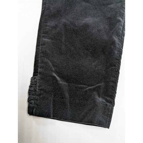 RSVP By Talbots Corduroy Pants Women Size 12 Ruffle Straight Retro Office Casual - Picture 4 of 9